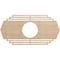 Ekena Millwork Chrysler Wood Fretwork Pierced Ceiling Medallion, Alder, 18"W x 9"H x 4 3/4"ID x 1/4"T CMWP18X09X0250CSAL - alternate 1